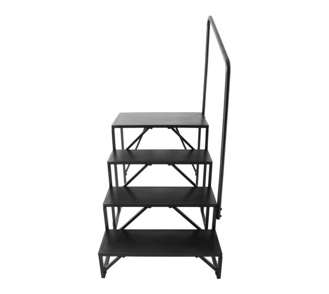 Laiptai kemperiams, 4 pakopų, su turėklais10