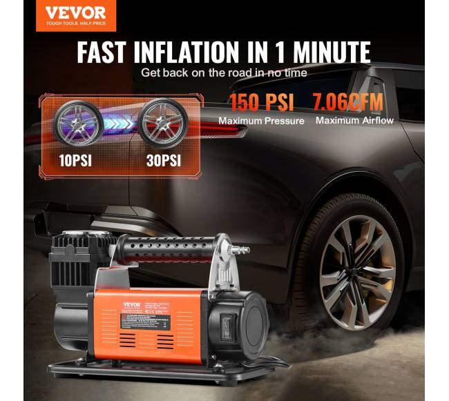 12V nešiojamas automobilių padangų kompresorius1