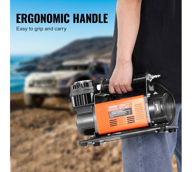 12V nešiojamas automobilių padangų kompresorius5