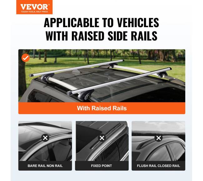 Universalūs stogo bagažinės skersiniai 135 cm1