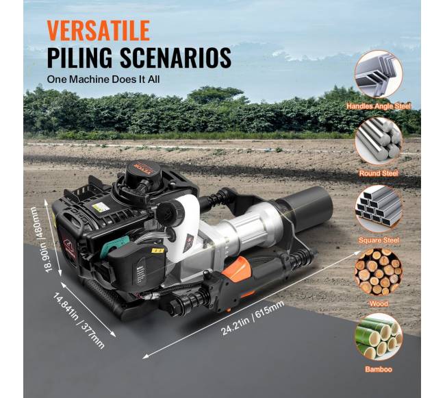 T formos benzininis kuolas su 2 galvomis5