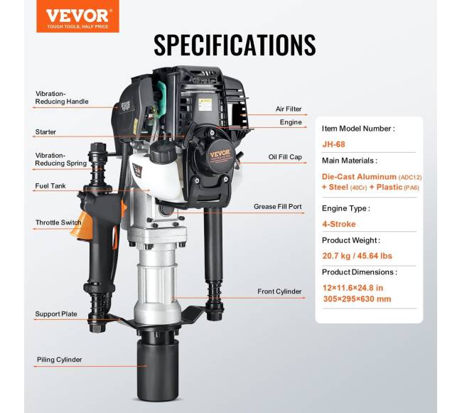 T formos benzininis kuolas su 2 galvomis6