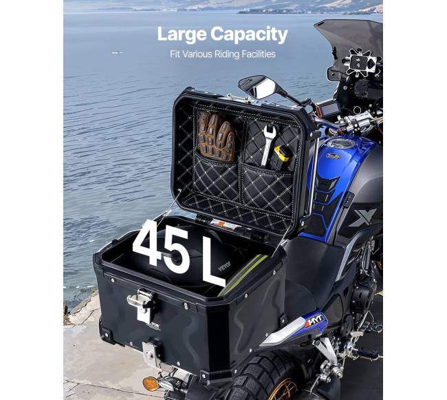 45 l motociklo lagaminas universalus su odine apdaila2