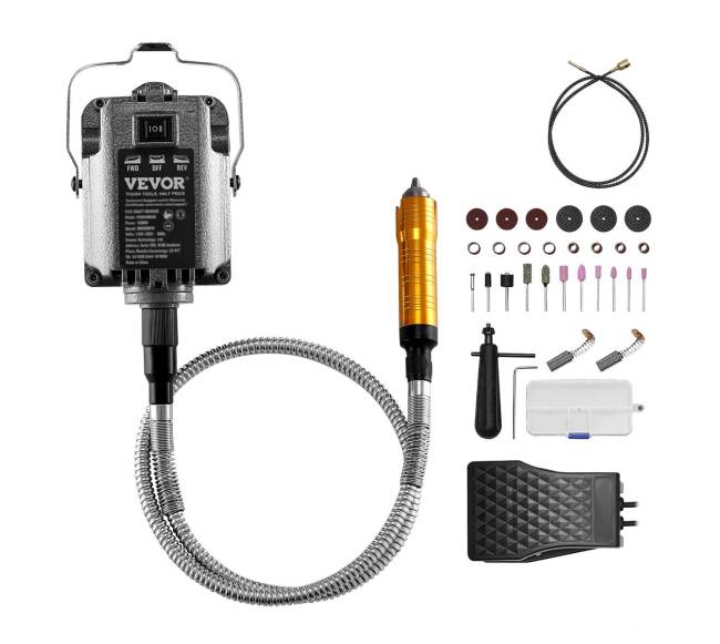 Lankstus veleno šlifuoklis 1000W su pedalu8