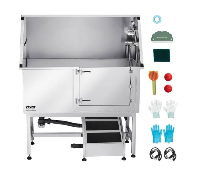 127 cm šuns priežiūros vonia su filtru8