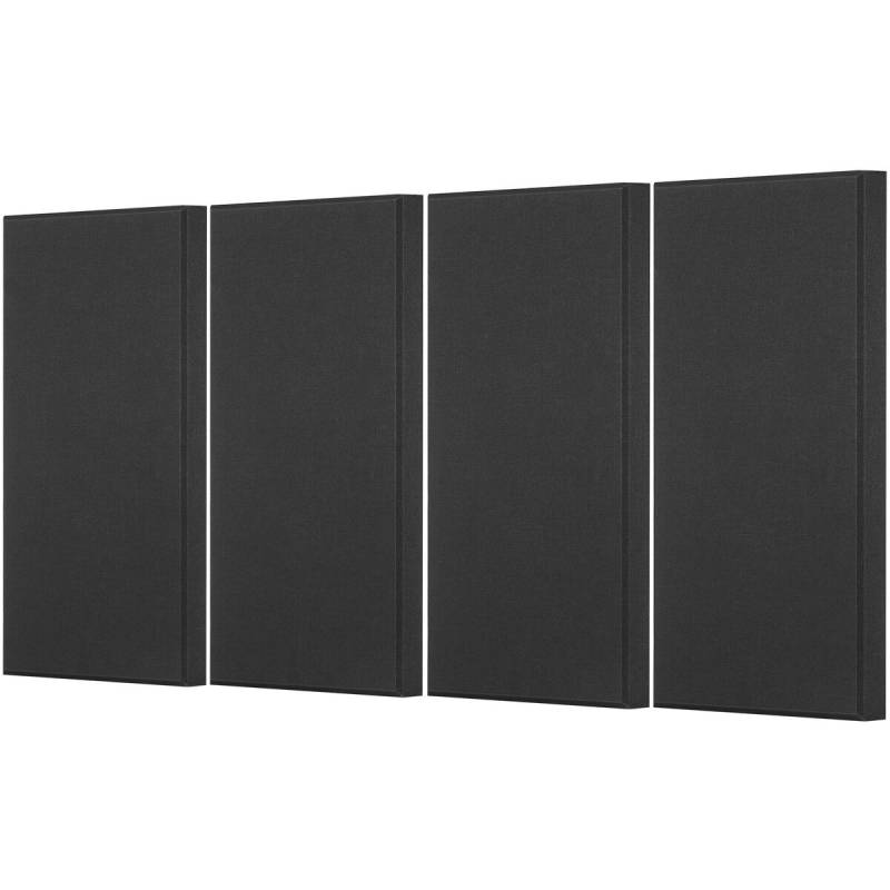akustinės sienų plokštės, 4 vnt, juodos0