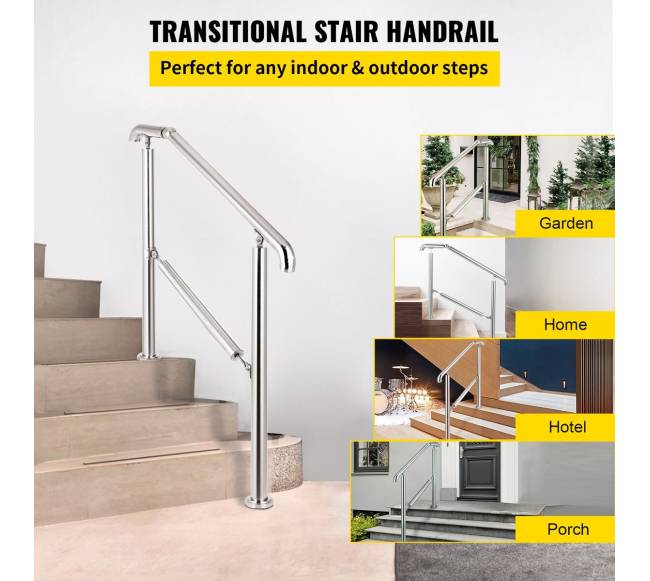 Nerūdijančio plieno 5 laiptų turėklai1