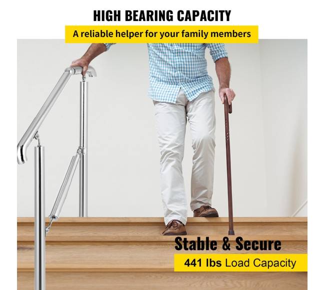 Nerūdijančio plieno 5 laiptų turėklai3