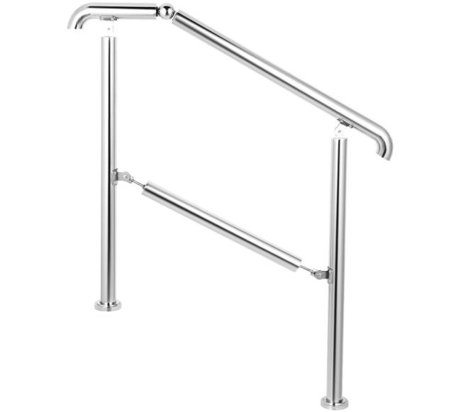 Nerūdijančio plieno 5 laiptų turėklai10