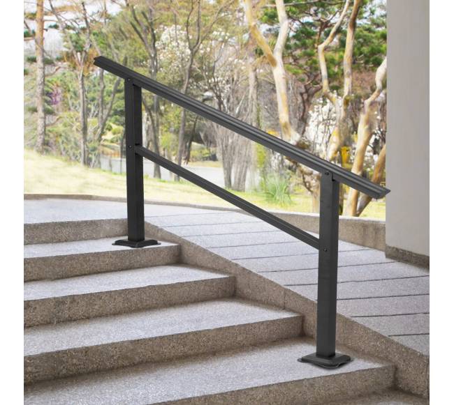Lauko turėklai laiptams iš aliuminio7
