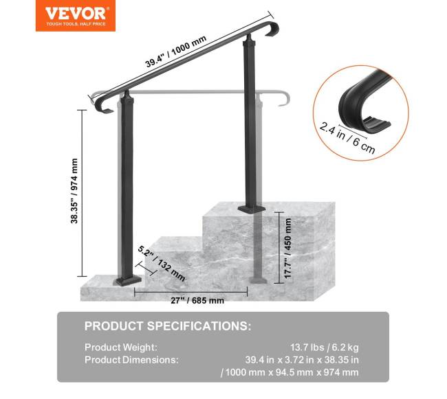 Kalviškas laiptų turėklas 1-3 pakopoms6