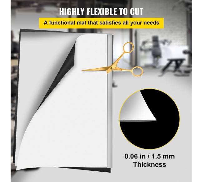 Šokio grindų danga, 6.6x23 pėd.4