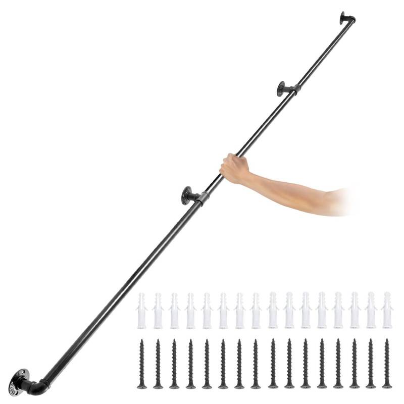 Laiptų turėklas iš plieno, 2.7 m0