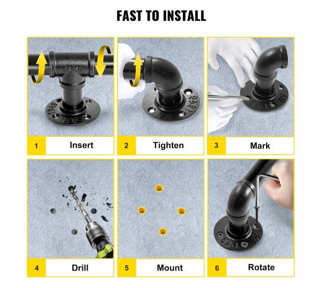 Laiptų turėklas iš plieno, 2.7 m3
