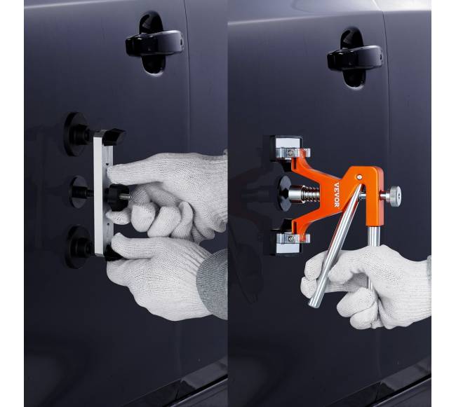 Automobilio kėbulo išlinkimų taisymo ir kėlimo komplektas7