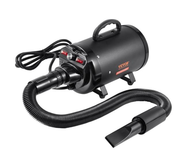 Šunų džiovintuvas, 2000W, 2.7 AG, juodas0