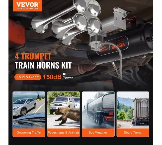 Traukinio oro sirena su 4 ragais1