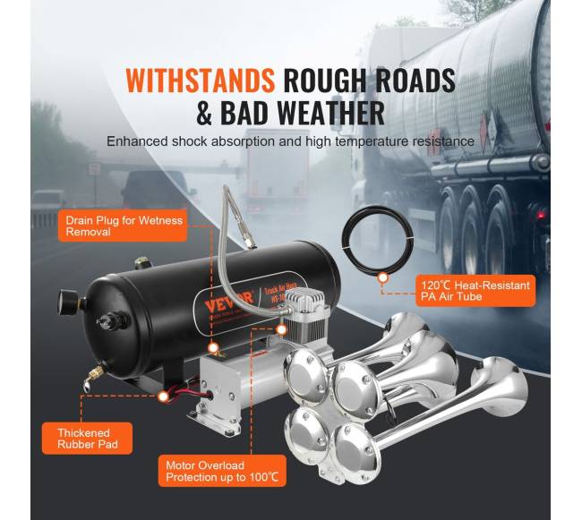 Traukinio oro sirena su 4 ragais3