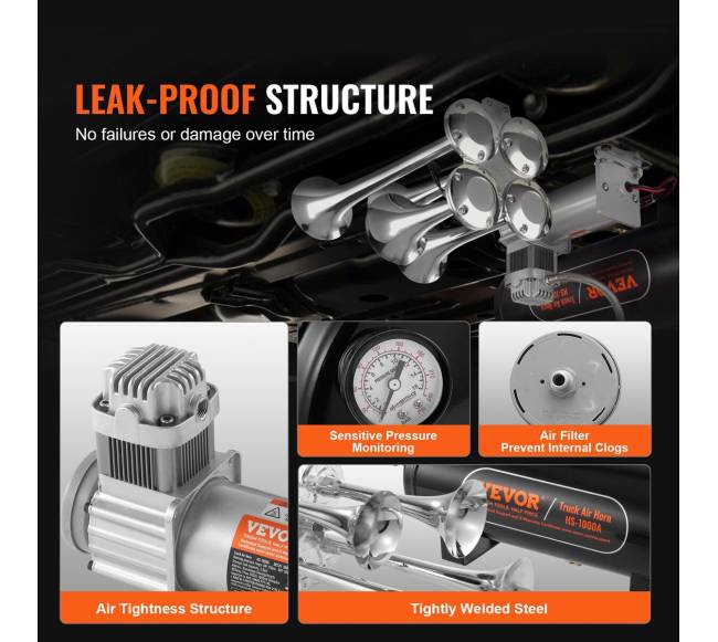 Traukinio oro sirena su 4 ragais4