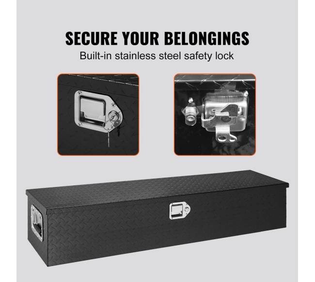 1219x381mm aliuminio įrankių dėžė sunkvežimiui3