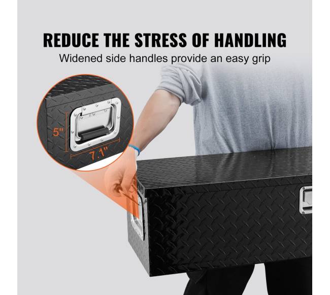 1219x381mm aliuminio įrankių dėžė sunkvežimiui4