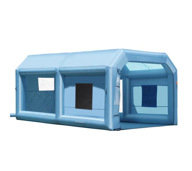 Pripučiamas dažymo paviljonas 6.4 x 4.1 m0