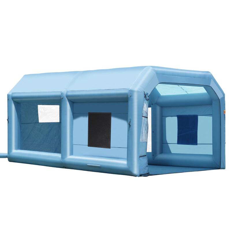 Pripučiamas dažymo paviljonas 6.4 x 4.1 m0