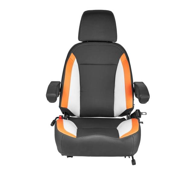 Šakinio krautuvo ir traktoriaus reguliuojama sėdynė8