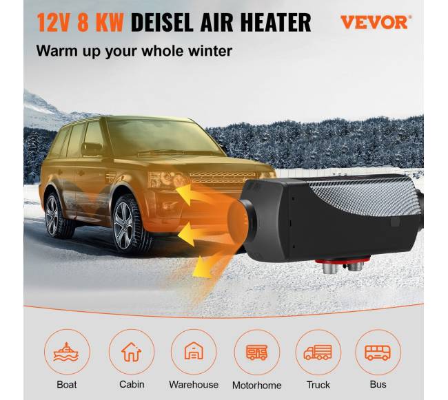 8 kW dyzelinis šildytuvas su nuotoliniu valdymu1