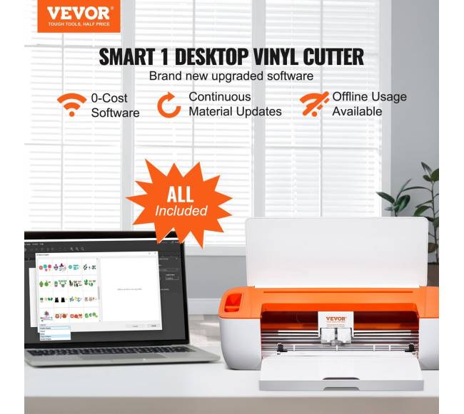 Vinilo pjaustymo mašina su Bluetooth1