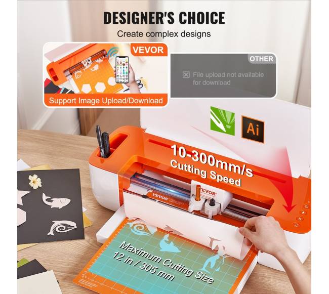 Vinilo pjaustymo mašina su Bluetooth2