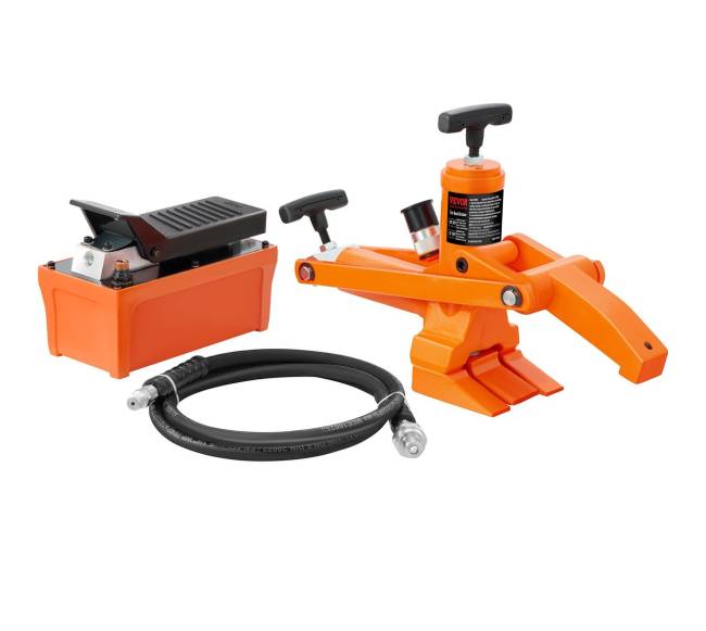 Hidraulinis padangų krašto nutraukėjas su pompa0