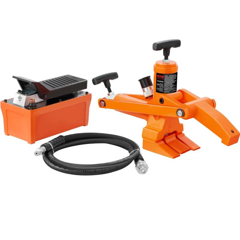 Hidraulinis padangų krašto nutraukėjas su pompa0