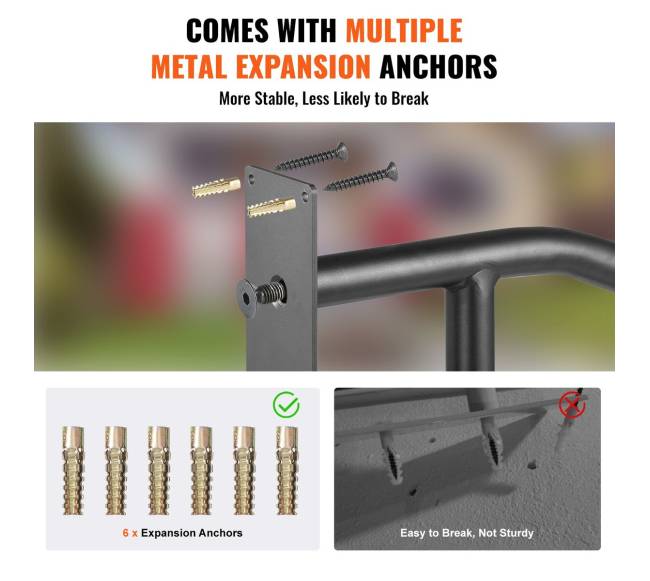 Lauko laiptų turėklai 1-3 laipteliams4