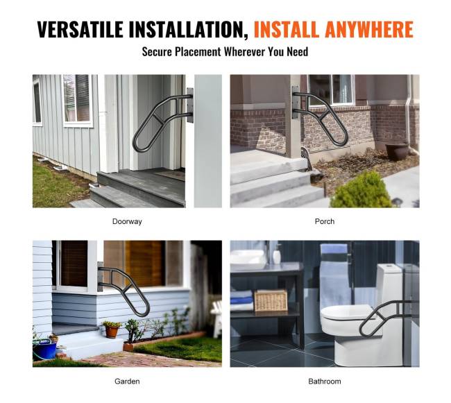 Lauko laiptų turėklai 1-3 laipteliams5