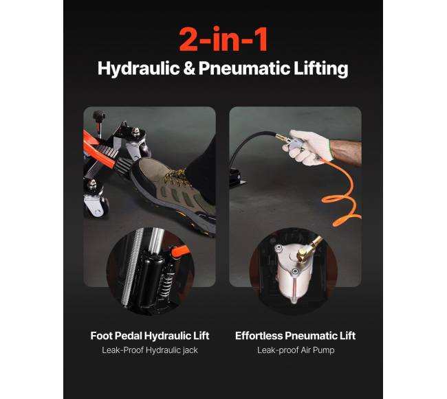 1500 kg hidraulinis ir pneumatinis motociklo keltuvas2