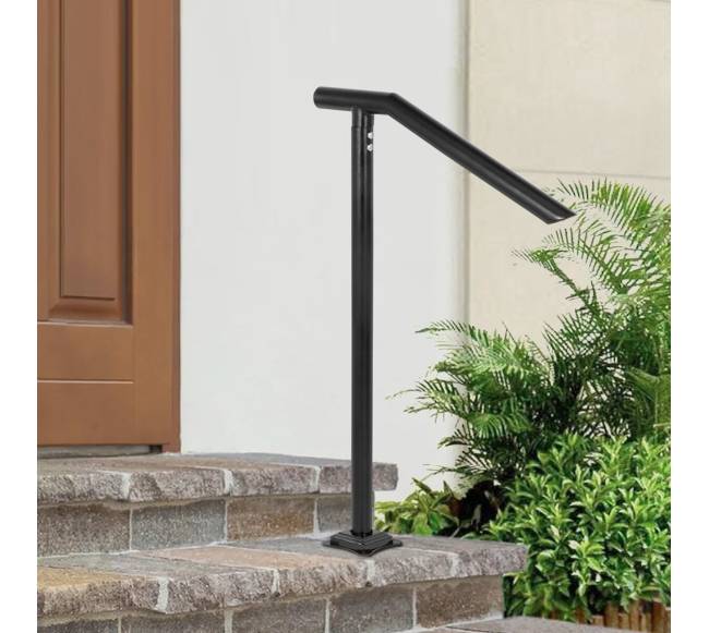 juodas plieninis turėklas 1-3 laipteliams7