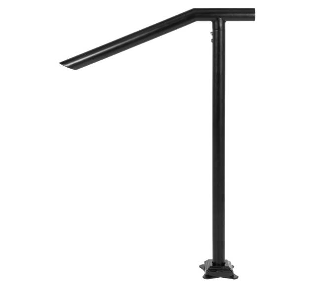 juodas plieninis turėklas 1-3 laipteliams10