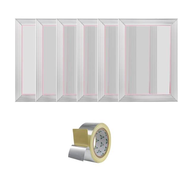 Šilkografijos rinkinys su 6 rėmais8