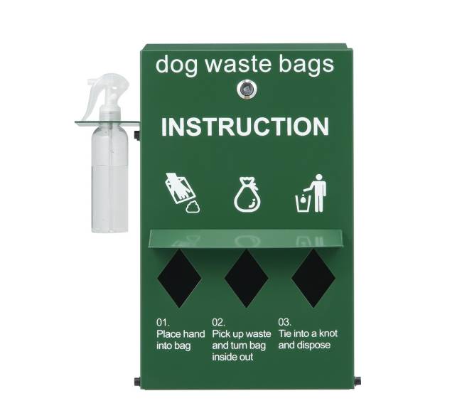 Šunų maišelių stotelė su 600 maišelių9