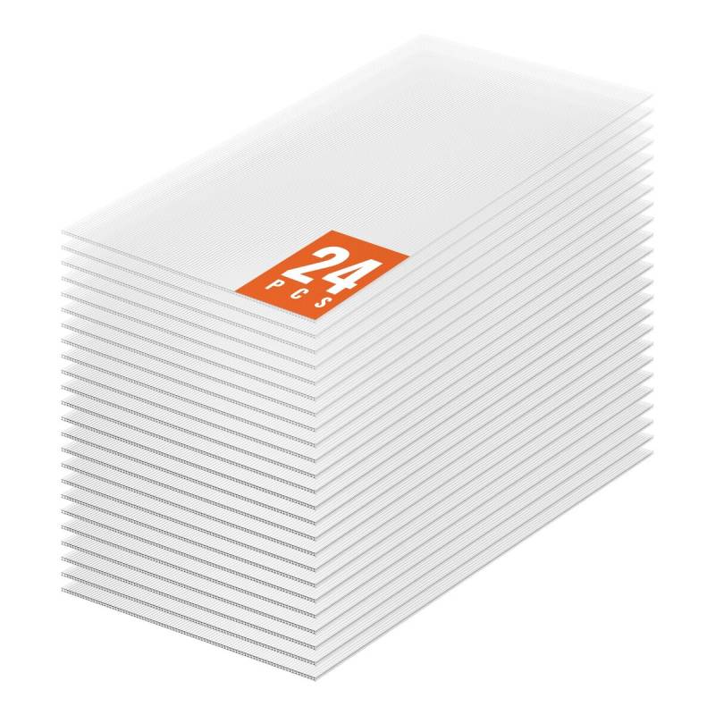 24 vnt. polikarbonato šiltnamio plokščių0