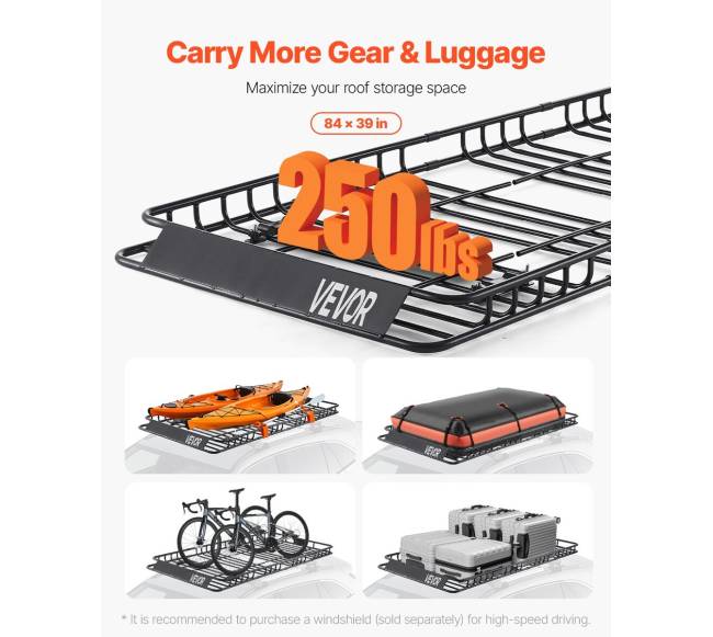 Automobilio stogo bagažo krepšys 213 x 99 x 10.4 cm1