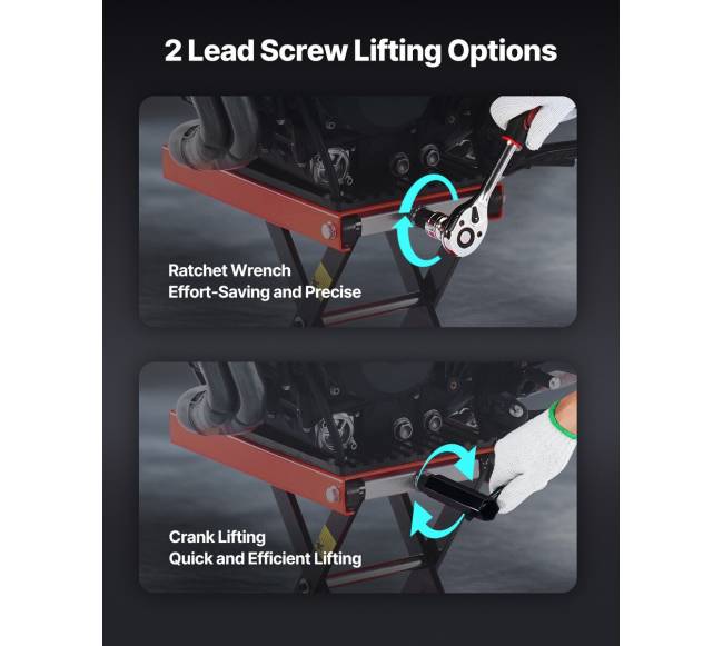 Motociklų žirklinis keltuvas 1200lbs platus denis2