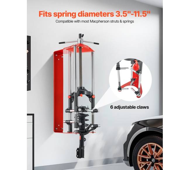 Reguliuojamas atraminis spyruoklių kompresorius 1.4 tono1