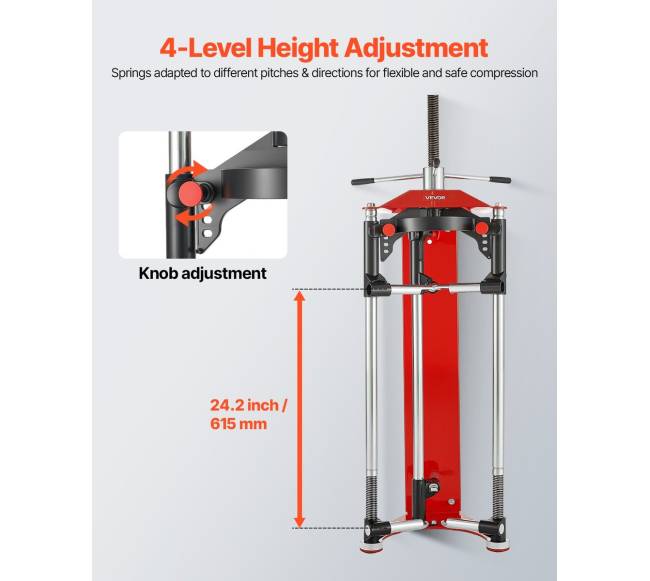 Reguliuojamas atraminis spyruoklių kompresorius 1.4 tono2