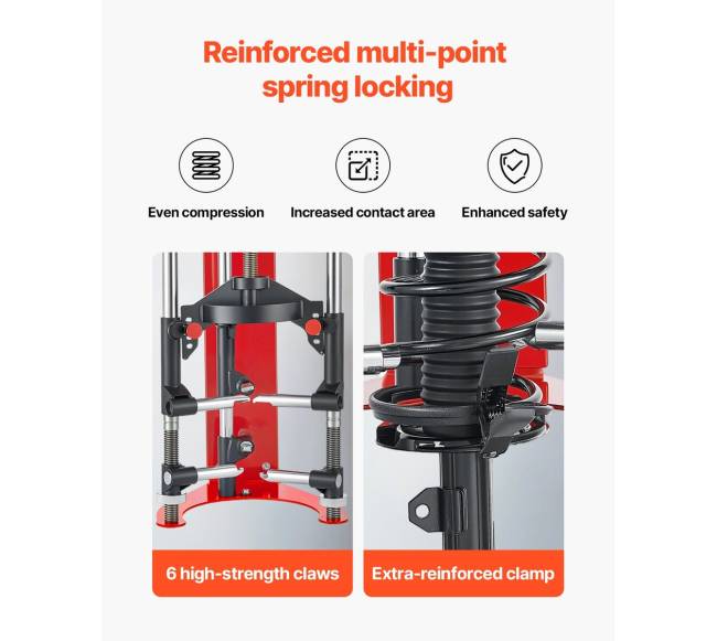 Reguliuojamas atraminis spyruoklių kompresorius 1.4 tono3