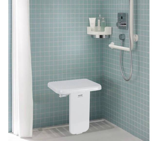 Sulankstoma ABS dušo sėdynė 40x42 cm7