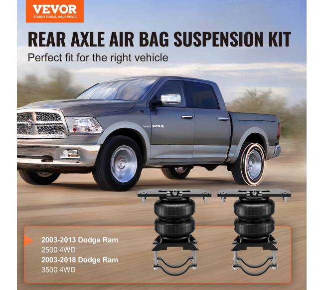 Oro pagalvių pakabos komplektas Dodge Ram1