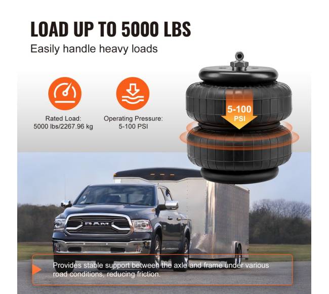 Oro pagalvių pakabos komplektas Dodge Ram2