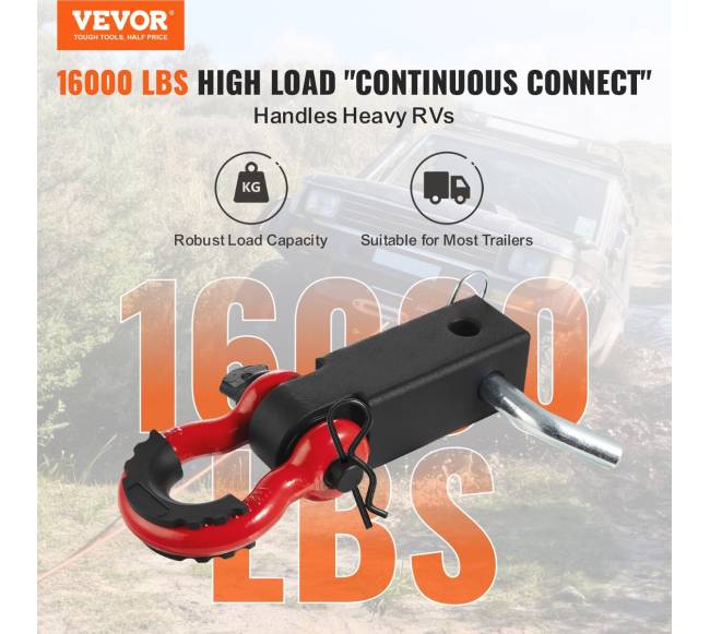 2 colių vilkimo grandinės tvirtinimo recovery detalė1